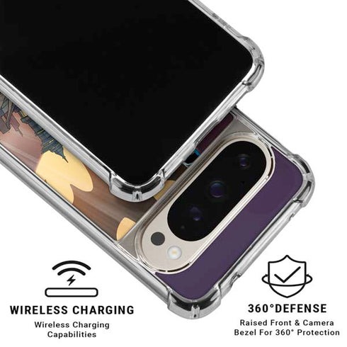 DC Comics Batman in the Sky Pixel 9/9 Pro Clear Case
